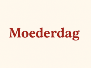 Moederdag