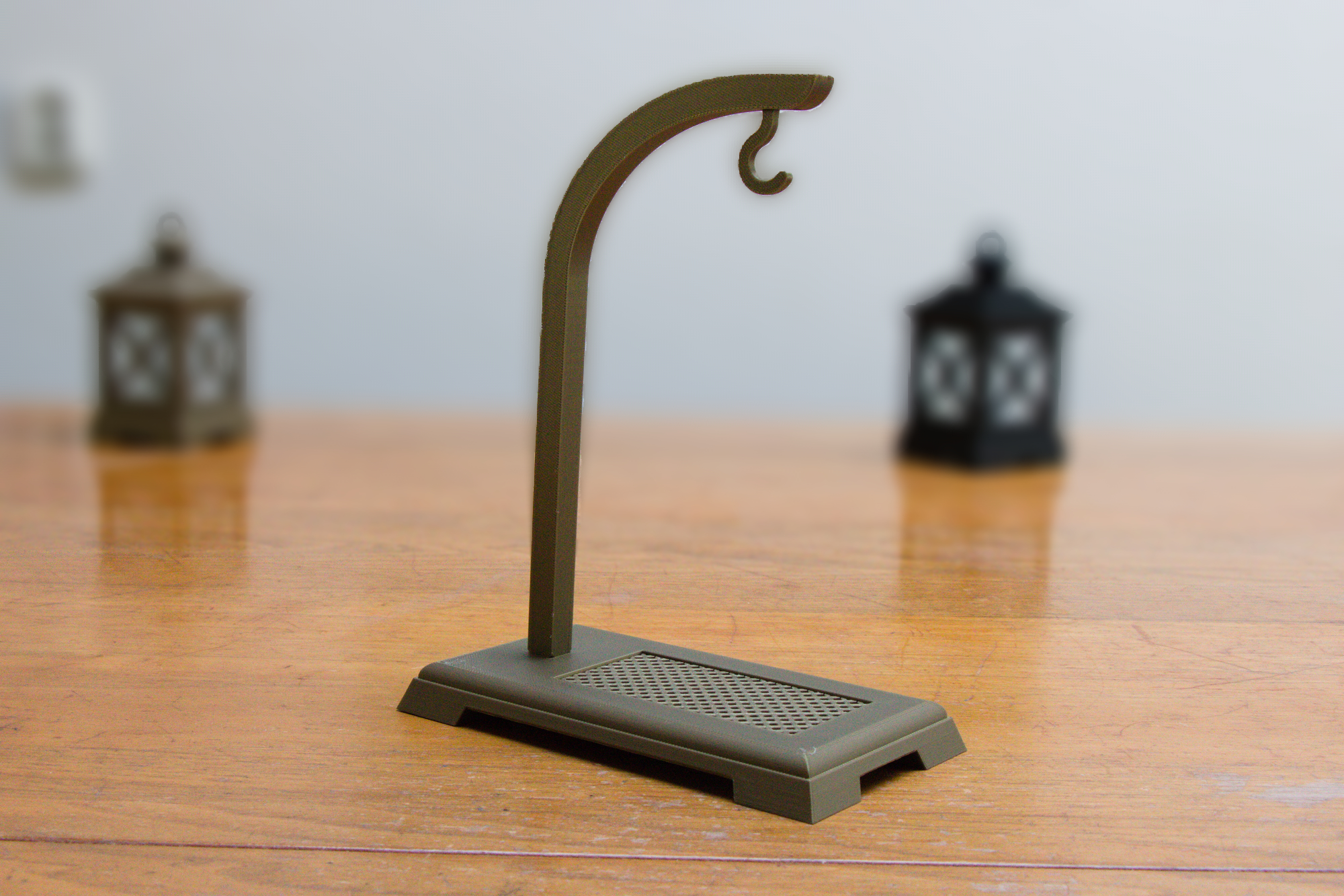 Robuuste hanger voor lantaarn - Brons