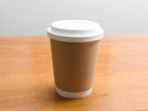 Prullenbak bureau "Koffiebeker"
