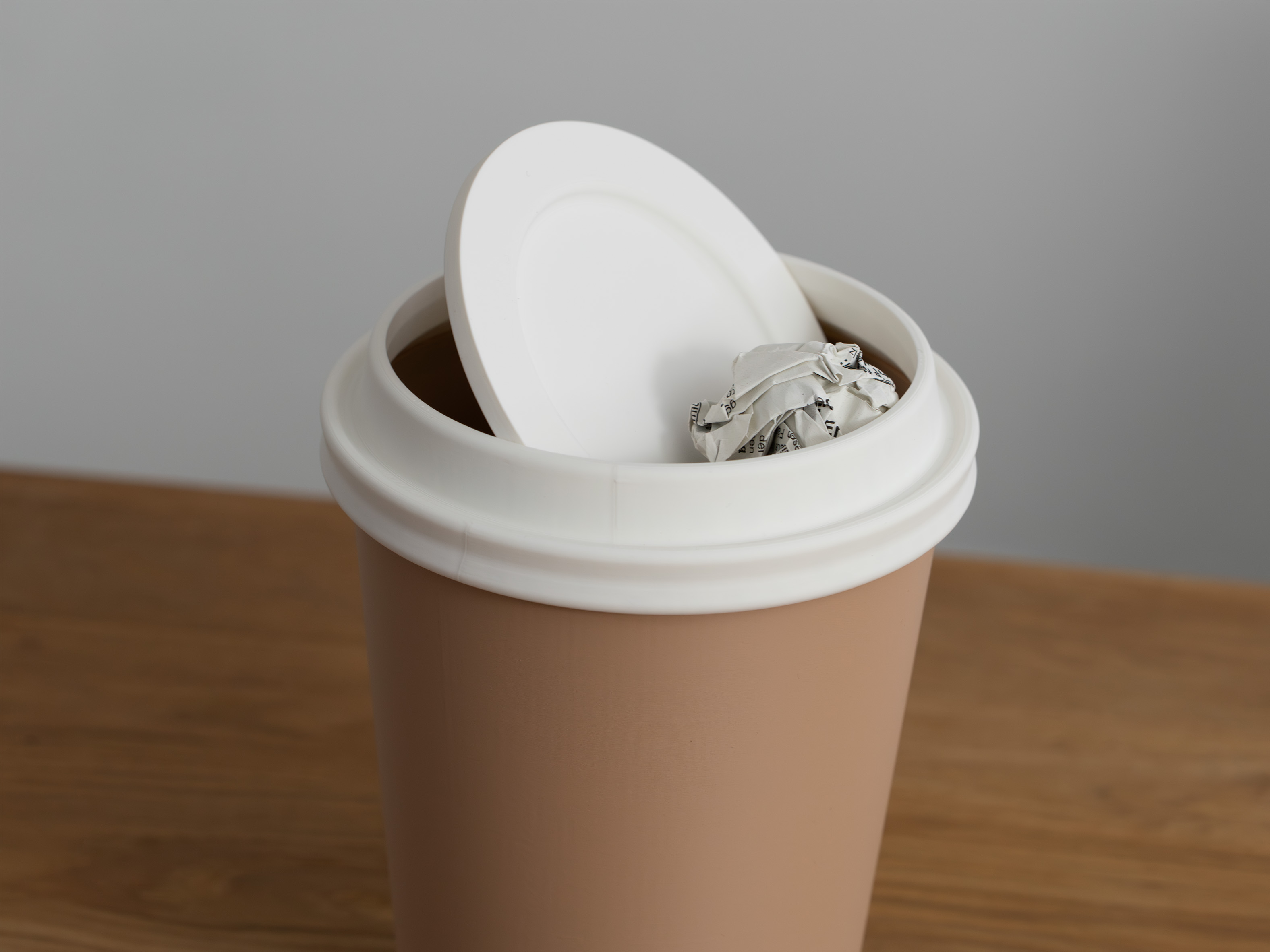 Prullenbak bureau "Koffiebeker" - Afbeelding 3